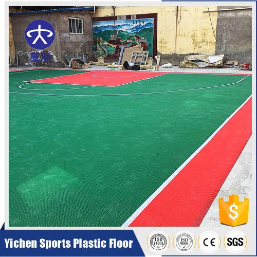 室外籃球場懸浮拼裝地板 室外籃球場懸浮拼裝地板