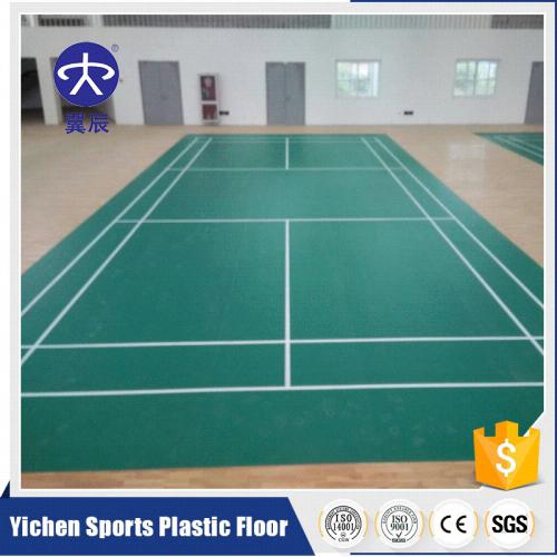 羽毛球場PVC運動地板 羽毛球場PVC運動地板