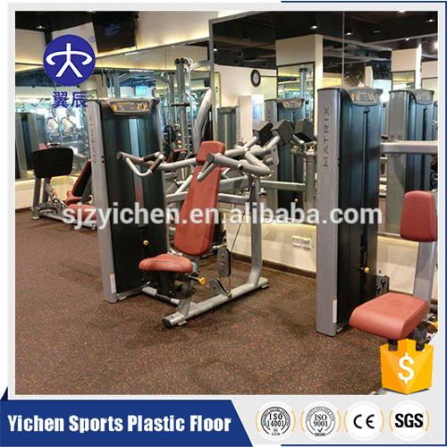 健身房橡膠地板效果 健身房橡膠地板效果